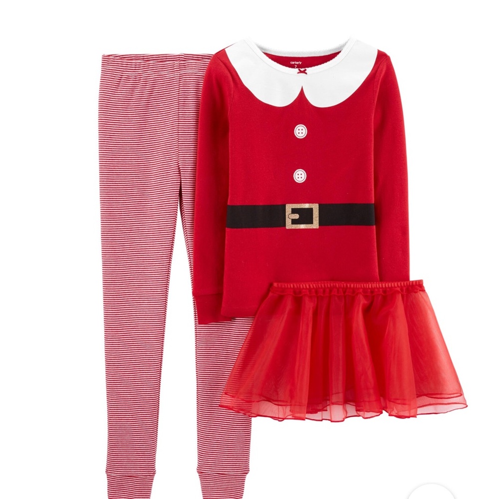 🆕NWT Carter’s super cute girls pajama set